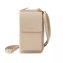 DM Merchandising Kedzie Eclipse Smartphone Crossbody - Cream