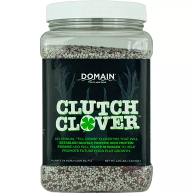 Domain CCFP225 Clutch Clover Seed 1/4 Acre, Green
