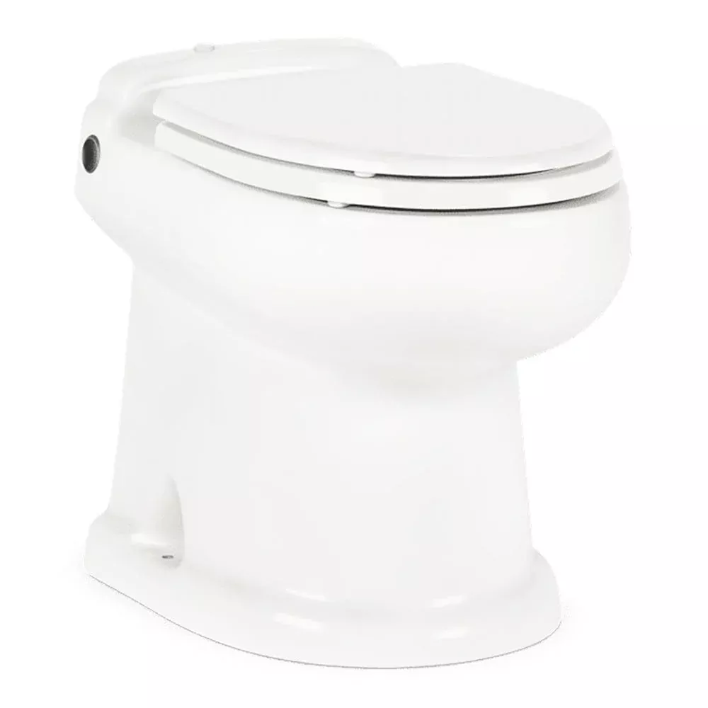 Dometic Masterflush 8740 Macerator Toilet – 12V – White