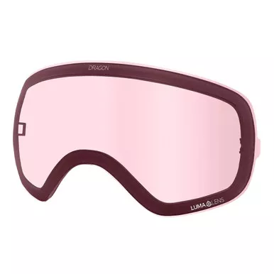 DRAGON X2s Lumalens Light Rose Snow Goggle Replacement Lens (352777230652)