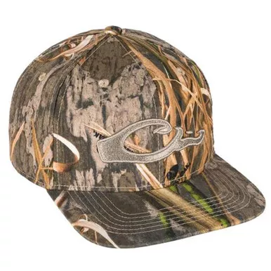 DRAKE Camo Flat Bill Cap
