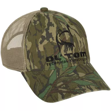 DRAKE Camo Mesh Back Ol Tom Logo Cap (OT2550)