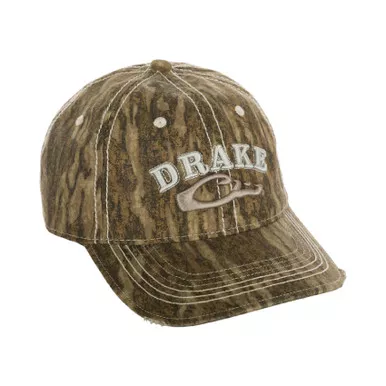 DRAKE Distressed 6-Panel Ball Cap (DH4165)