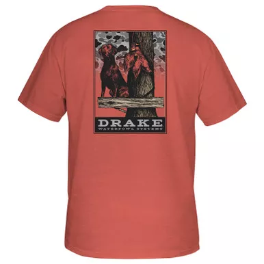 DRAKE Men’s Old School Dog Stand SS Tee (DT9235)