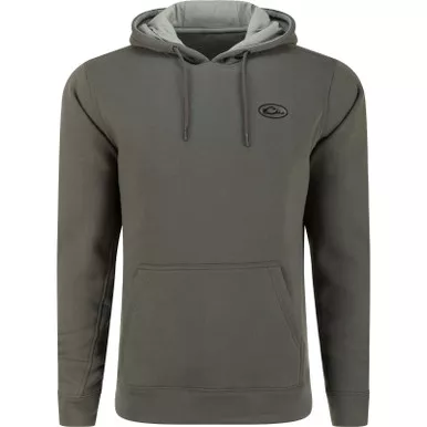 DRAKE Men's The Three End Solid Hoodie (DS2295)