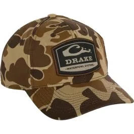 Drake Waterfowl Badge Cap 6 Panel - Old School