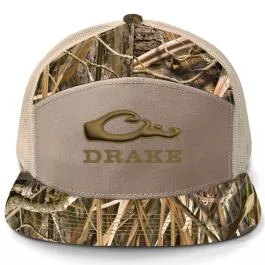 Drake X Lost Hat Sa7age 7 Panel Cap - Mossy Oak Shadow Grass Habitat