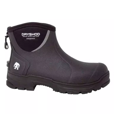 DRYSHOD Men’s Steadyeti Black/Grey Ankle Boot (SYT-MA-BK)