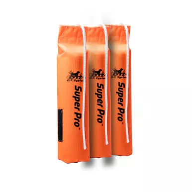 DT SYSTEMS Super Pro Series Nylon Dog Training Dummy with Scent Strip, 3-Pack