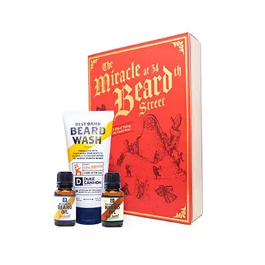 DUKE CANNON SUPPLY CO. HOLIDAY CLASSICS VOL 3 - MIRACLE ON 34 BEARDTH ST. BEARD GIFT SET