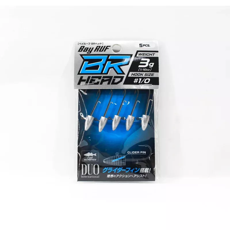 Duo Jig Head BR Head Size 1/0 3 grams 5 pieces (8193)