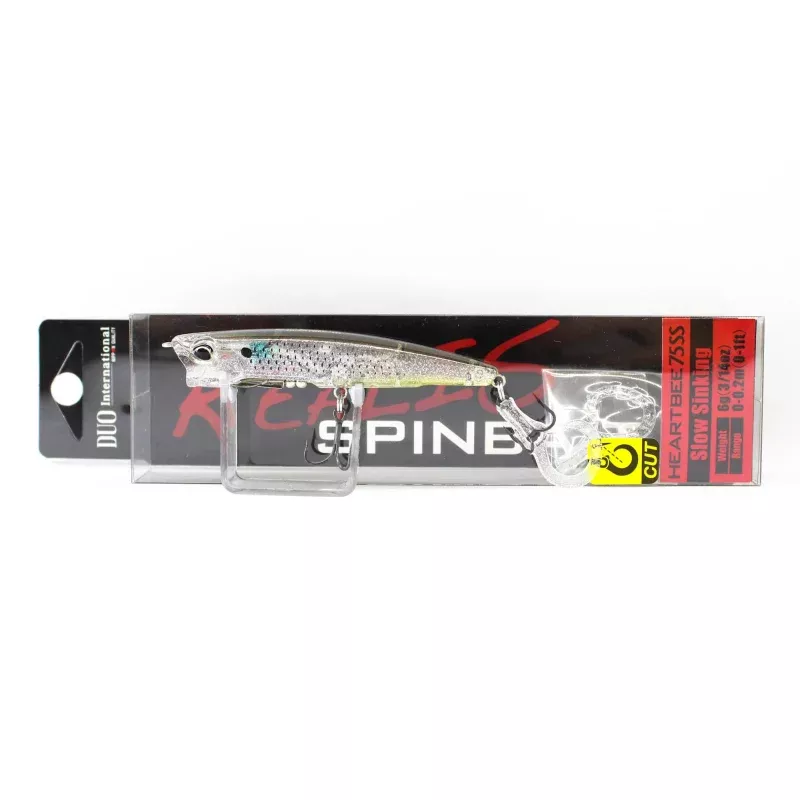 Duo Realis Spin Bait 75SS Heartbee spinbait Sinking Lure CCC3237 (0712)