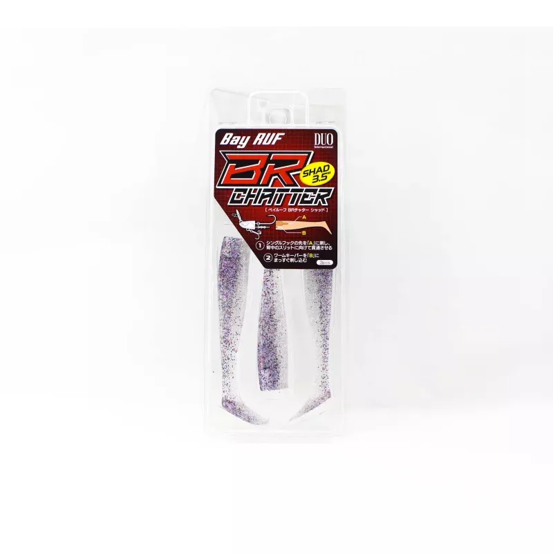 Duo Soft Lure Bay Ruf BR Chatter Shad 3.5 Inch S058 (4971)
