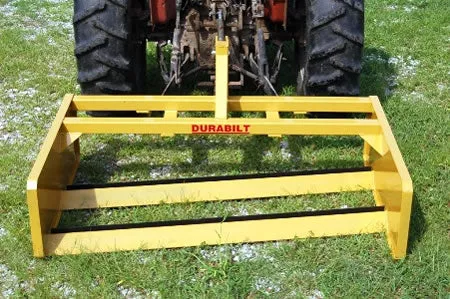 Durabilt Grader Blade – Road | 6′ Lot Leveler with Offset and Parallel Blades | 6′ Working Width | 40HP | For Tractor
