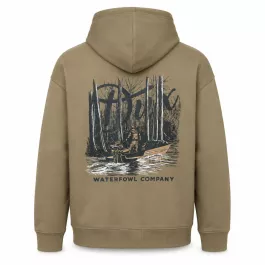 DUX Men's Timber Rig Midweight Hoodie - Tan - S