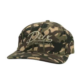 DUX Waterfowl Co Backwoods Camo Performance Hat