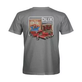 DUX Waterfowl Co Men's Retro Shell Box T-Shirt - Grey - M