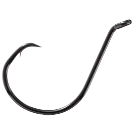 Eagle Claw Lazer Sharp Octopus Wide Gap Circle Hook - Platinum Black - Size 4 - 10 Pack