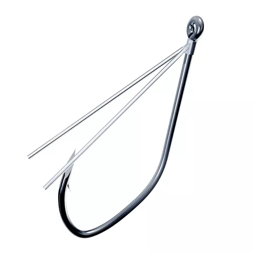 Eagle Claw Trokar Finesse Hook Plat #TK137W-1/0