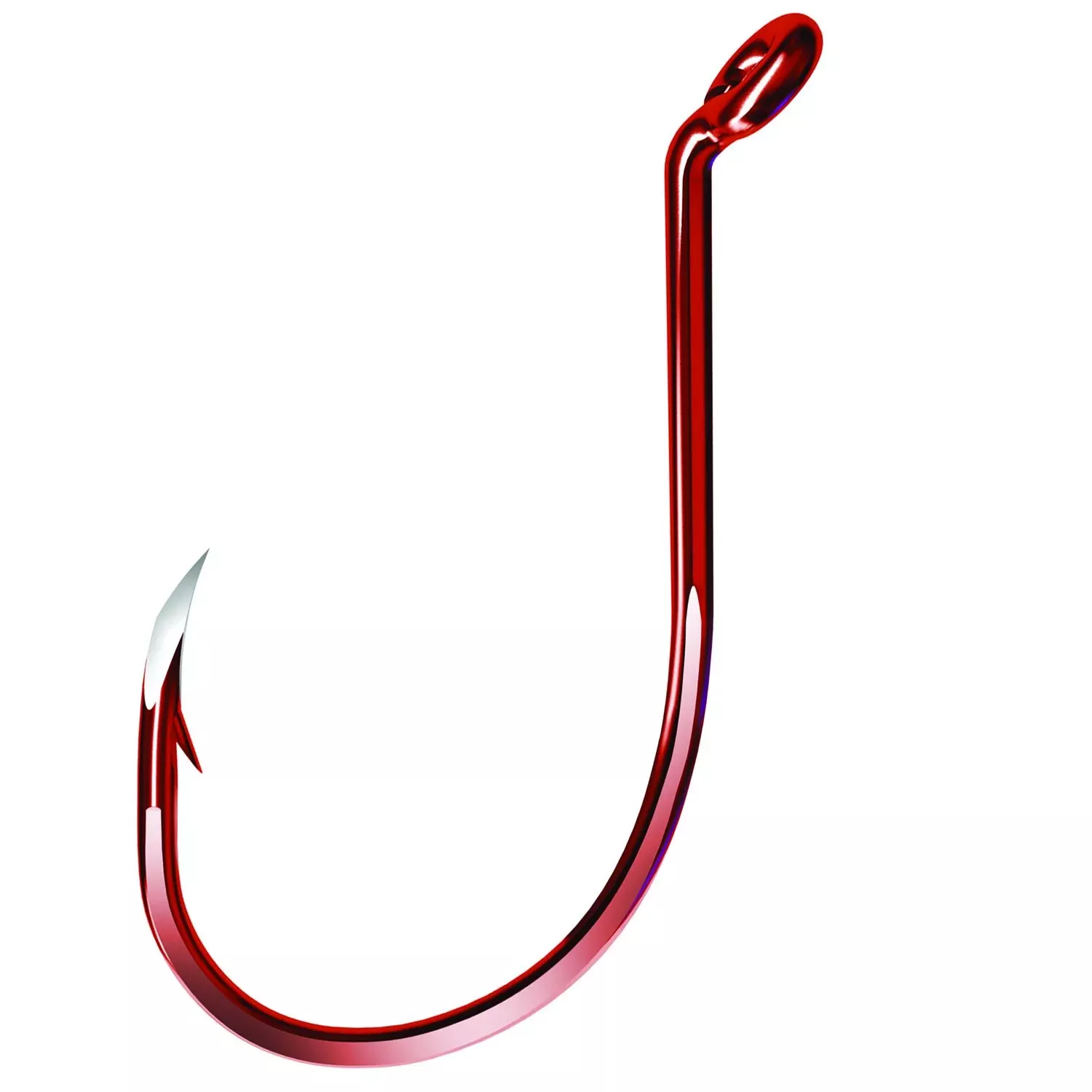 Eagle Claw Trokar Long Shank Octopus Hook Size 1 #TK2R-1