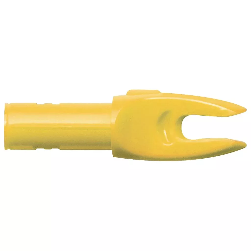 Easton 6mm H Nocks Yellow 12 Pk.