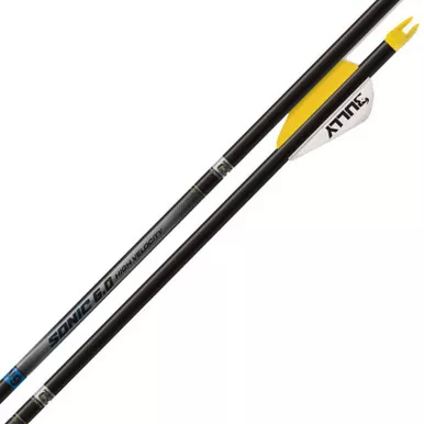 EASTON ARROW SONIC 6.0 400 W/2″ BULLY VANES 6-PACK