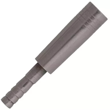 Easton Inserts 4MM Stainless Steel Halfout Deep Six Insert #4 12 Pack 8/32 Thread 430849