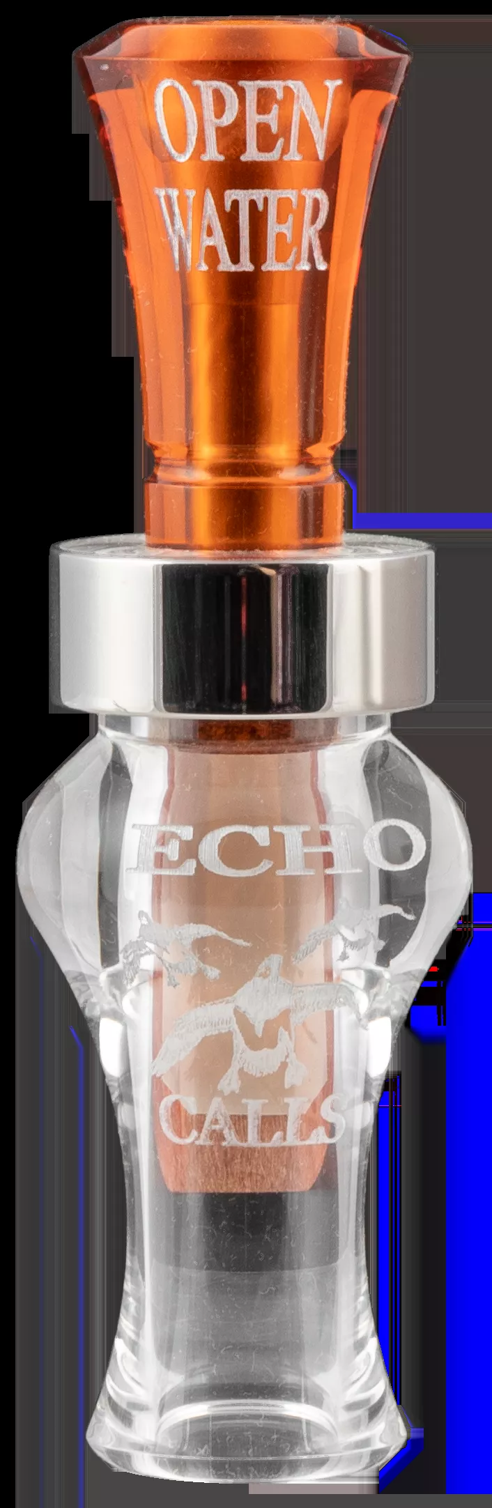 Echo Calls Open Water Single Reed Mallard Sounds Duck Call Bourbon Acrylic