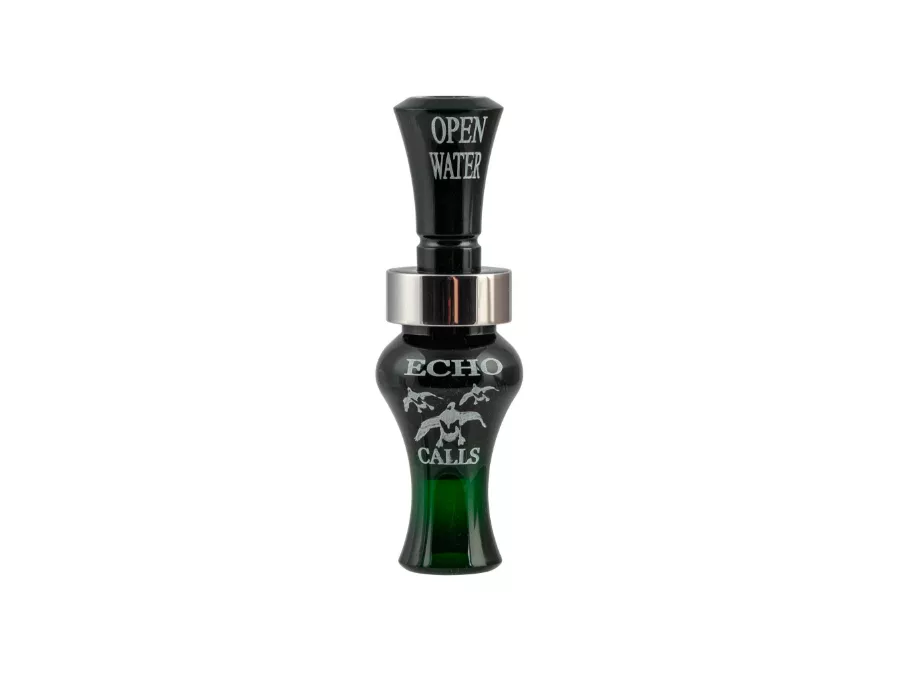 Echo Calls Timber Double Reed Duck Call, Dark Green