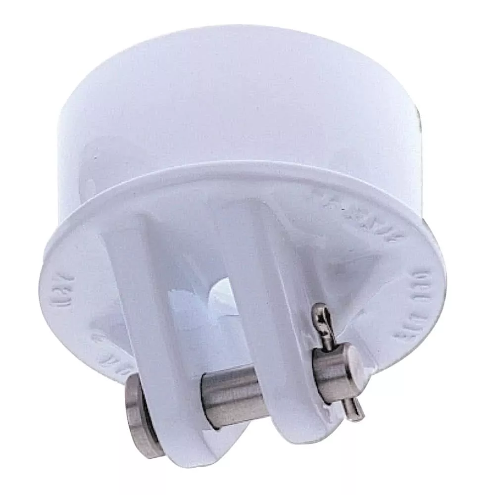 Edson Marine Pipe to Fold-Down Adapter for 3-1/2 Inch Mast – 990-35