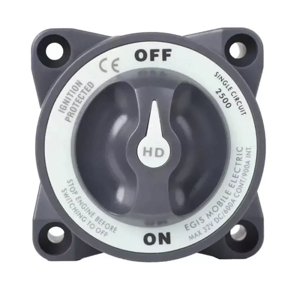 Egis Battery Switch - Heavy Duty-Series 600A - Off/On - 2500