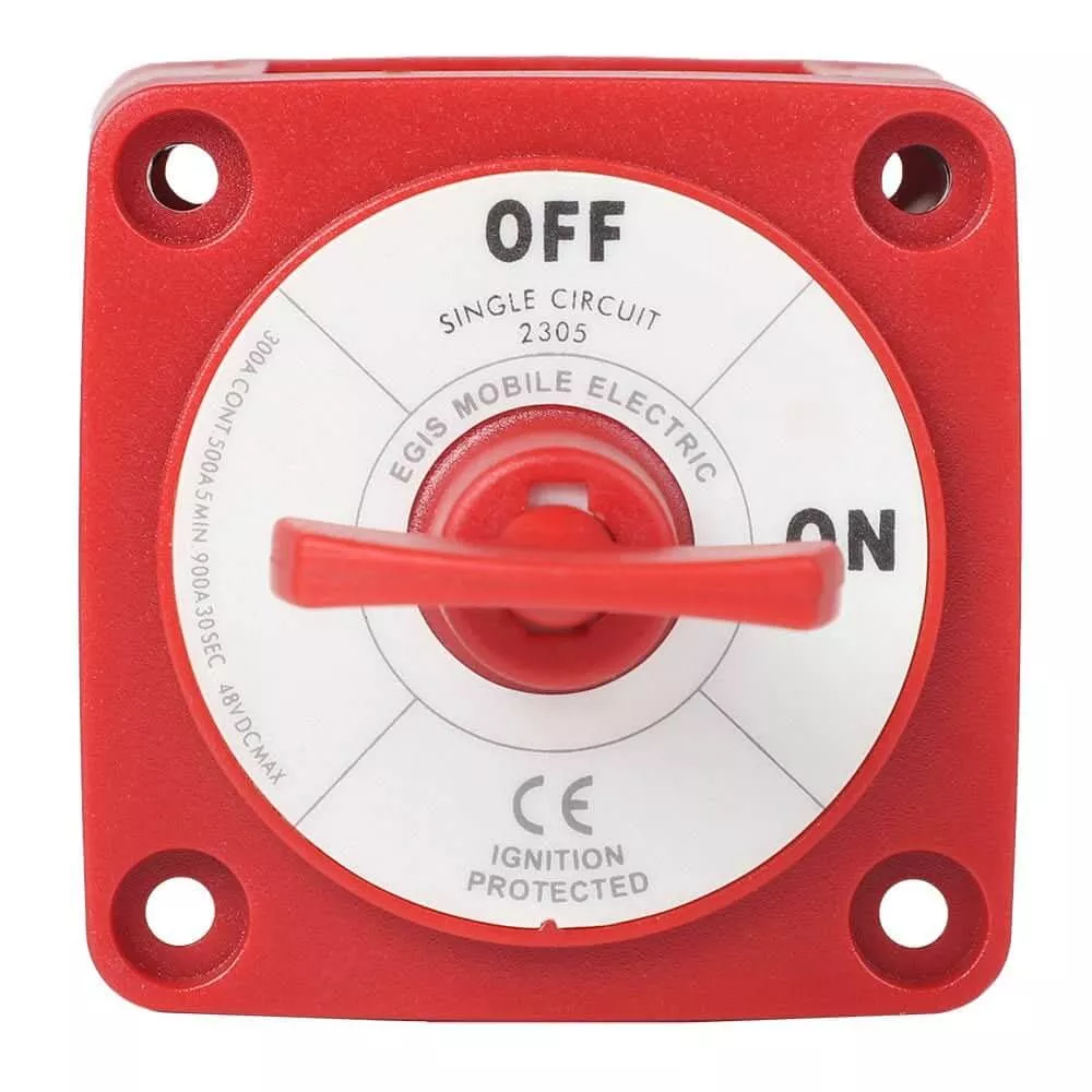 Egis Mobile Electric M-Series 300A Battery Switch Off/On Key Actuator - 2305