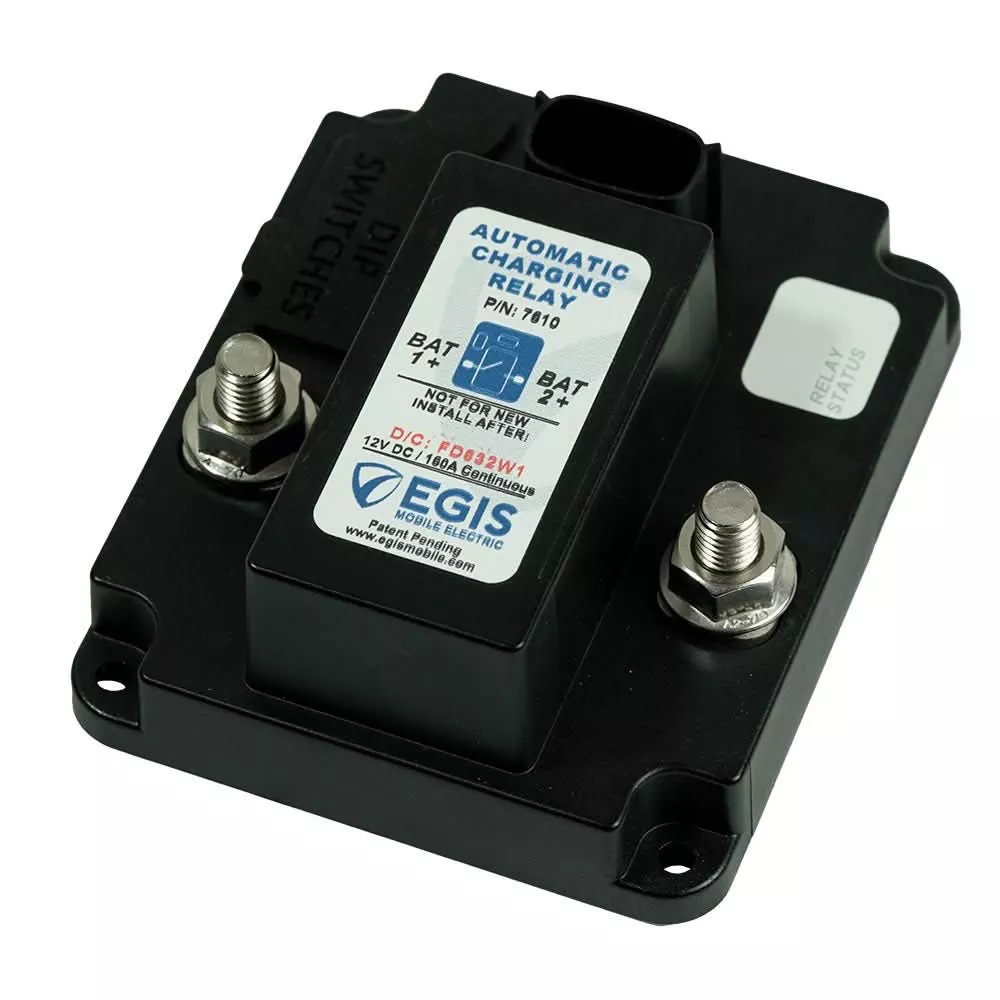 Egis Programmable Automatic Charging Relay (ACR) 160A, 12V – 7610