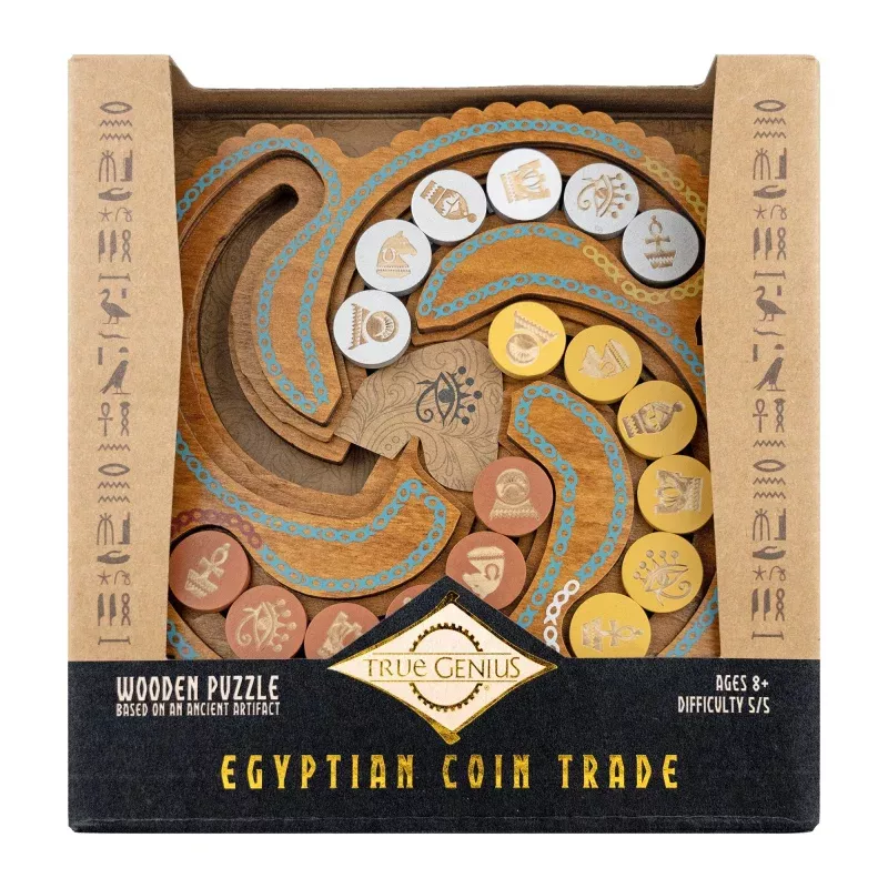 Egyptian Coin Trade – Column Swap Brainteaser