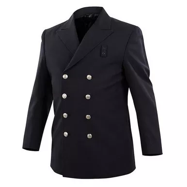 Elbeco 13750 Class A Prestige Wool-Blend Double-Breasted Blousecoat, Midnight Navy