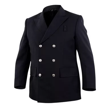 Elbeco DC13820 Men's Top Authority Double-Breasted 2-Pocket Blousecoat, Midnight Navy