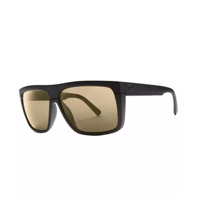ELECTRIC Men's Blacktop Matte Black/Amber Sunglasses (EE12801019)
