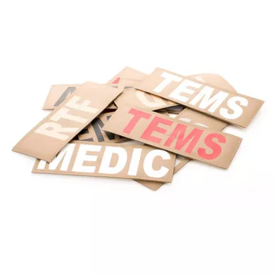 Eleven10 7002 Medical ID Patch, 3" x 8" Identifier