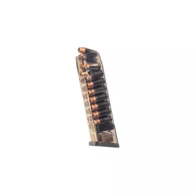 Elite Tactical Systems GLK-21-18 Extended 18 Round Mag .45 Caliber Magazine for Glock 21 30 41, Clear Polymer