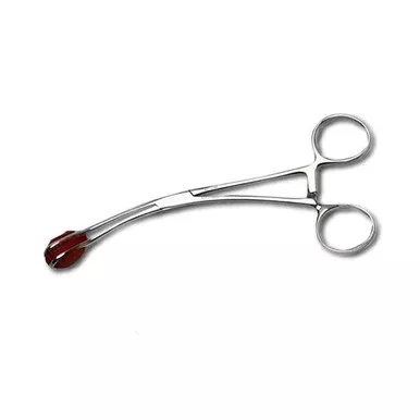 EMI-Emergency Medical 2740 Young Tongue Seizing Forceps, 6.50"