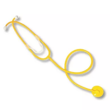 EMI-Emergency Medical 935 Responder Disposable Stethoscope, Yellow (10 Pack)