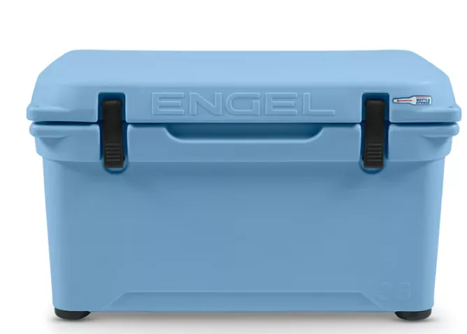 Engel 35 High Performance Hard Cooler and Ice Box – Arctic Blue #ENG35-B