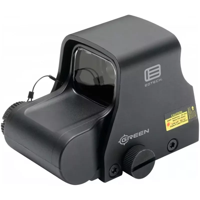 EOTech XPS2-0 Holographic Red Dot Sight Black 68MOA Ring w/1MOA Dot Green Reticle CR123
