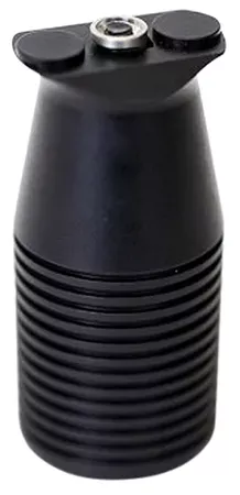 Ergo Mini Max Vertical Forward Grip Made of Aluminum Black Ribbed Anodized Finish