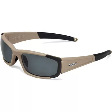 ESS CDI Terrain Tan with Clear and Smoke Gray Sunglasses (740-0458)