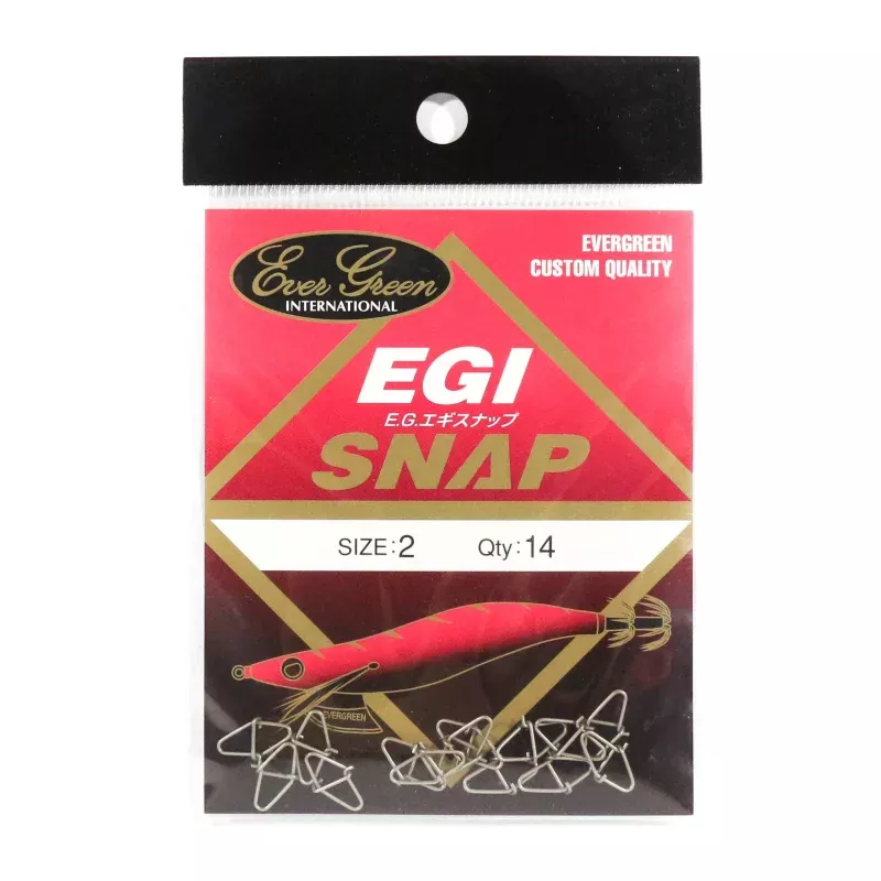 Evergreen Lure Snap EGI Squid Fishing Size 2 (1364)