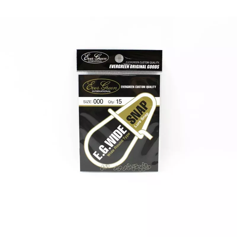 Evergreen Lure Wide Snap Size 000 (5031)