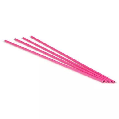 EVI-PAQ PR-S06S Small Caliber (.22) Protrusion Rods, Pink (4 Pack)