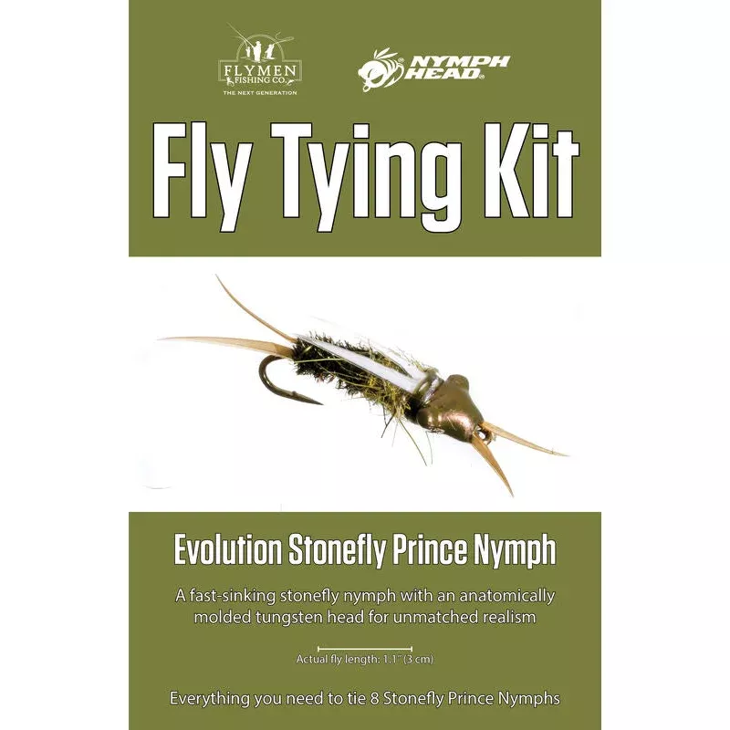 Evolution Stonefly Prince Nymph Tying Kit