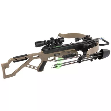 Excalibur E10830 Micro Extreme Crossbow Package FDE with Tact100 Scope, Tan
